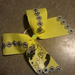 Handmade hair bow with elastic band